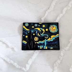 Van Gogh Stary night pin